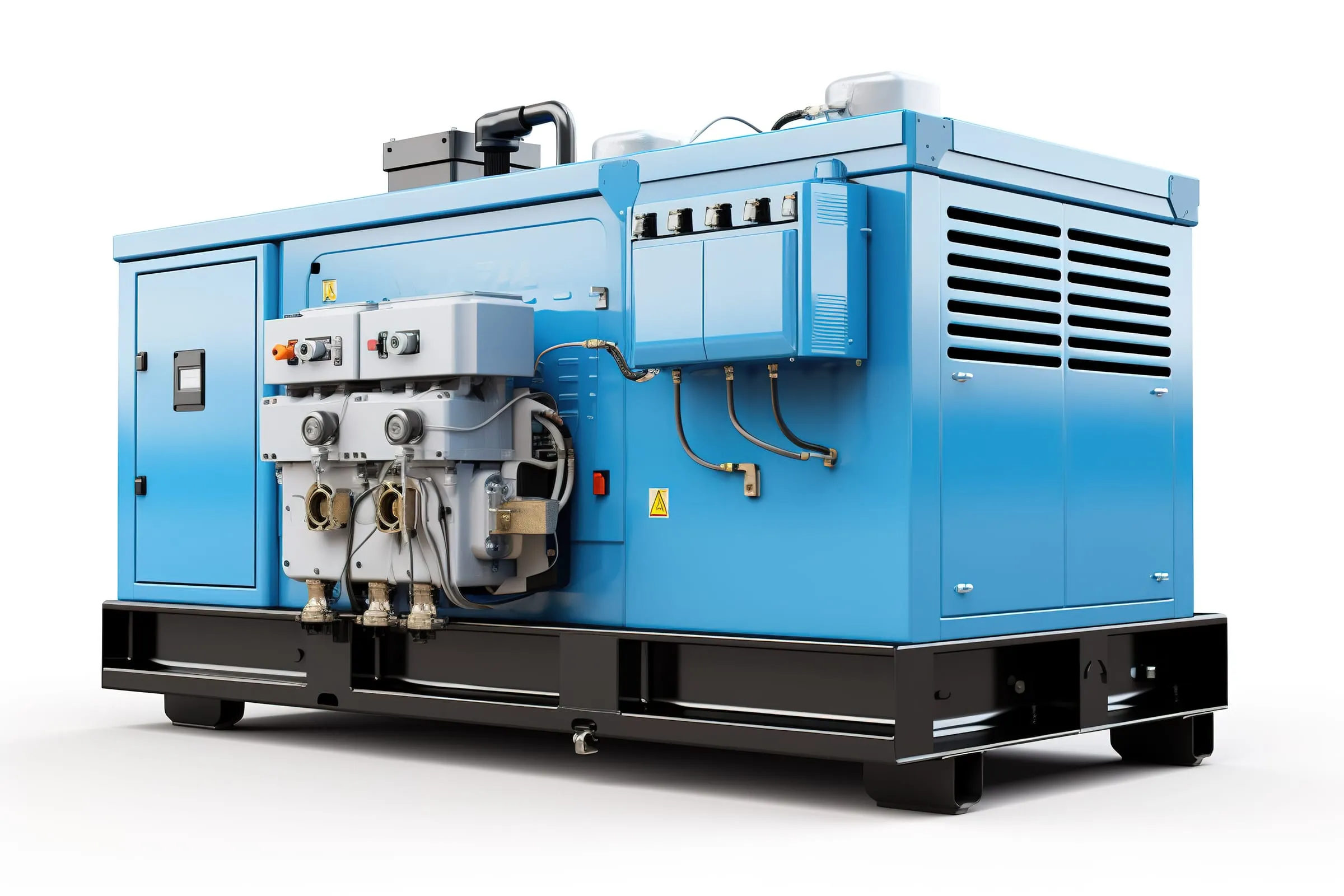 Cummins Onan standby generator on site