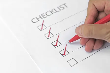 checklist standby generator